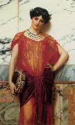 John William Godward Drusilla painting